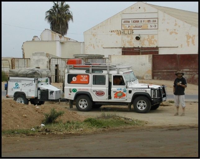 Mountain road during the Angola Land Rover expedition